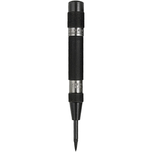 Mini Heavy-Duty Automatic Center Punch, 11/200" Dia., 1/2" Stock Size, 4-7/8" L Maritime Industrial Rubber