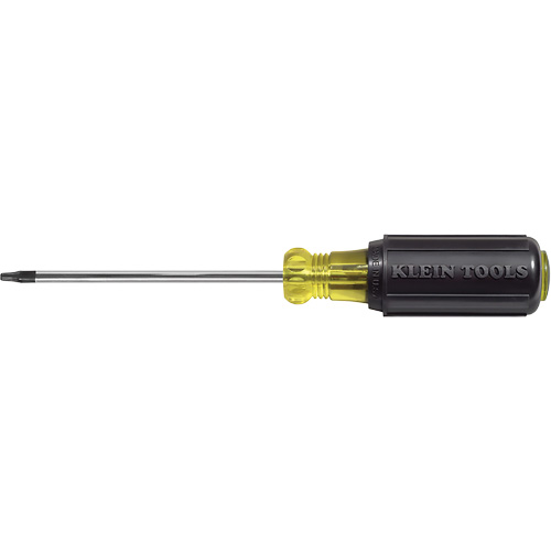 Tournevis Klein a/manche caoutchout&eacute;-Tournevis Torx &agrave; tige ronde Maritime Industrial Rubber