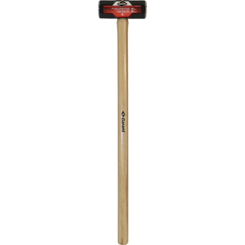 Double-Face Sledge Hammer, 10 lbs., 36" L, Wood Handle Maritime Industrial Rubber