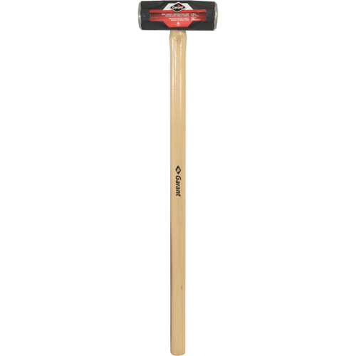 Masse &agrave; deux faces, 12 lb, 36" lo, Prise en Bois Maritime Industrial Rubber