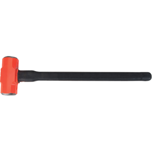 Indestructible Sledge Hammer, 8 lbs., 24", Fibreglass Handle Maritime Industrial Rubber