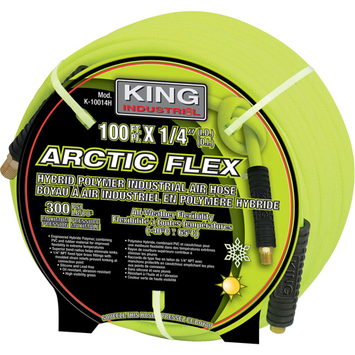 100' Hybrid Polymer Industrial Air Hose Maritime Industrial Rubber