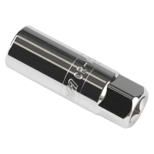 Cl&eacute; &agrave; douille pour bougie d'allumage, Prise 3/8", Douille 5/8", lo 2-9/16" Maritime Industrial Rubber