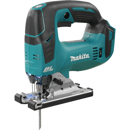 Scie sauteuse sans fil avec moteur sans balai (outil seulement), 18 V, Lithium-ion, 800-3500 coups/min, 1" Longueur de la course Maritime Industrial Rubber