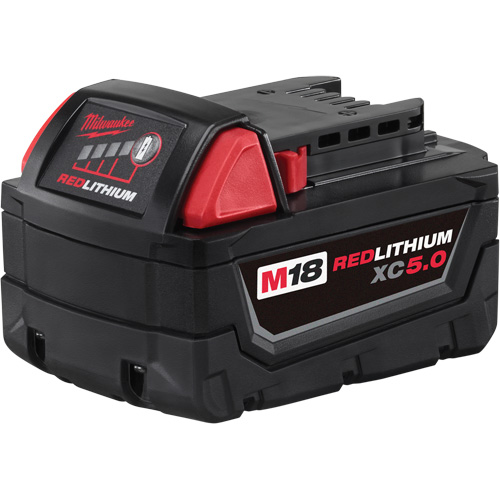 M18 Redlithium XC5.0 Extended Capacity Battery Pack, Lithium-Ion, 18 V, 5 A Maritime Industrial Rubber