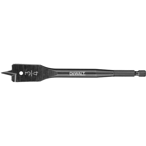 Spade Drill Bit, 3/4" Diameter, 3/4" Shank, 6" Length Maritime Industrial Rubber