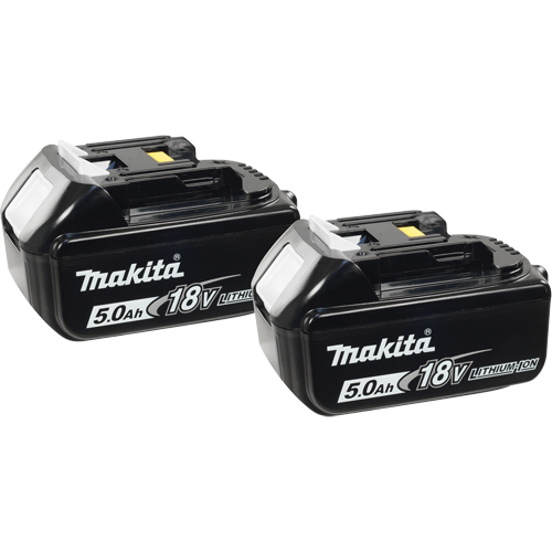 Blocs-piles, Lithium-ion, 18 V, 5,0 A Maritime Industrial Rubber