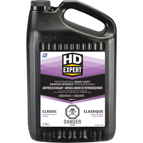 Turbo Power&reg; Heavy-Duty Diesel Antifreeze/Coolant Concentrate, 3.78 L, Gallon Maritime Industrial Rubber