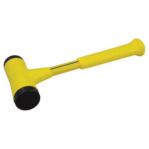 Dead Blow Hammer, 24 oz., Textured Grip, 12-1/4" L Maritime Industrial Rubber