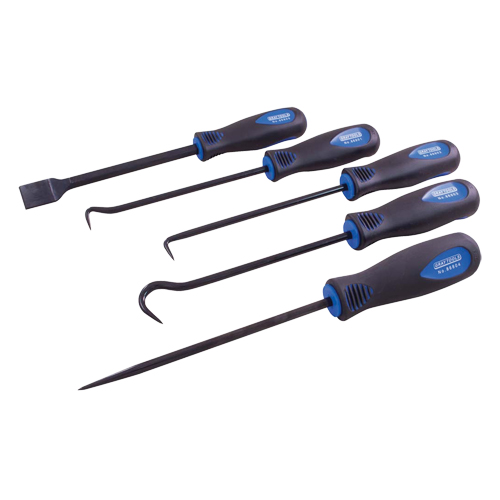 Pick Hook & Scraper Set, 5 Pieces Maritime Industrial Rubber