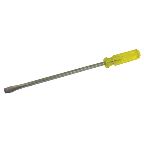 Tournevis fendu, 1/2", 16-3/4" lo, Prise Plastique Maritime Industrial Rubber