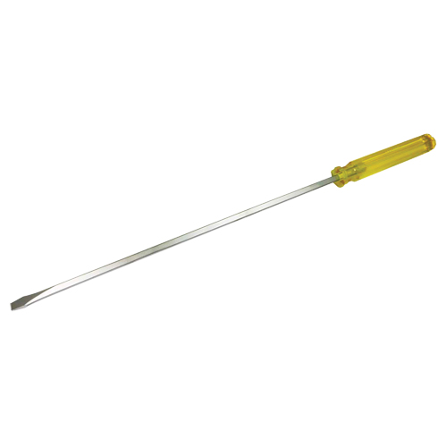 Slotted Screwdriver, 9/16", 27-1/4" L, Plastic Handle Maritime Industrial Rubber