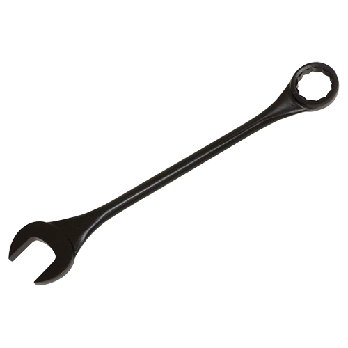 Combination Wrench, 12 Point, 2-15/16", Black Oxide Finish Maritime Industrial Rubber