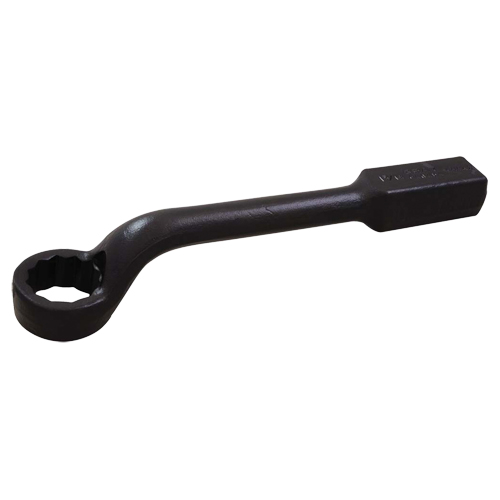 Cl&eacute; polygonale &agrave; choc, 12 pans, 1", d&eacute;cal&eacute;es de 45°, Fini Oxyde noir Maritime Industrial Rubber