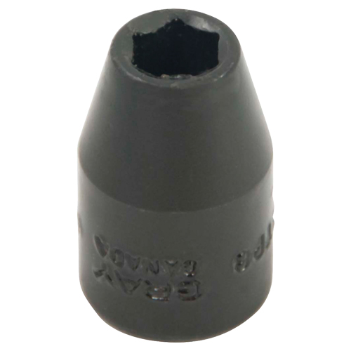 Socket, Impact, 5/16", 3/8" Drive, 6 Points Maritime Industrial Rubber