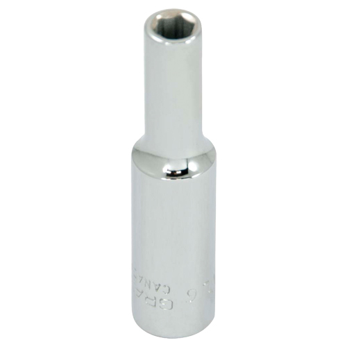 Socket, 9/32", 1/4" Drive, 6 Points Maritime Industrial Rubber