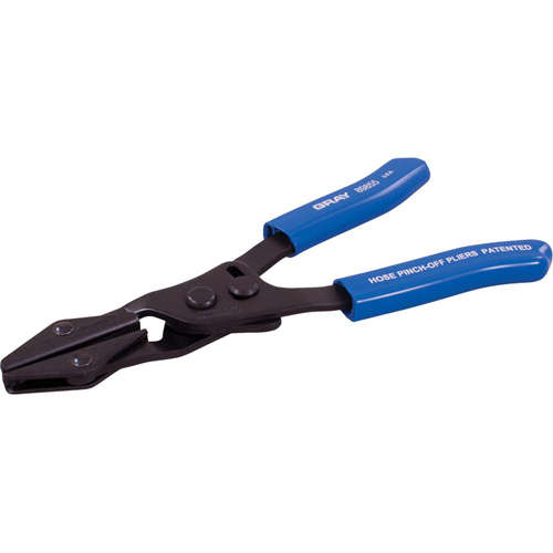 Pince de pincement de boyau, Longueur hors tout 9-1/4", Ouverture des m&acirc;choires 1-1/4" Maritime Industrial Rubber