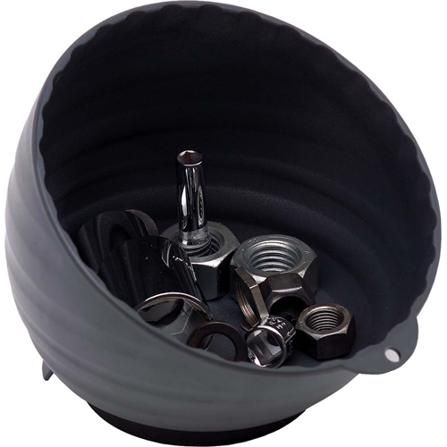 Magnetic Parts Bowl, 6" L x 6" W Maritime Industrial Rubber
