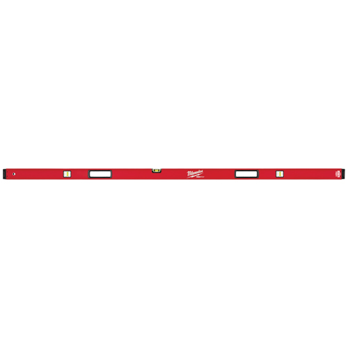 Redstick Level, Box, 6.5' L, Steel, 3, Non-Magnetic Maritime Industrial Rubber