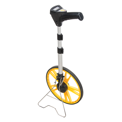 Roue d'arpentage num&eacute;rique, 12,5"/31,8 cm, Gamme de 99999,9 m, Pieds/m&egrave;tres Maritime Industrial Rubber