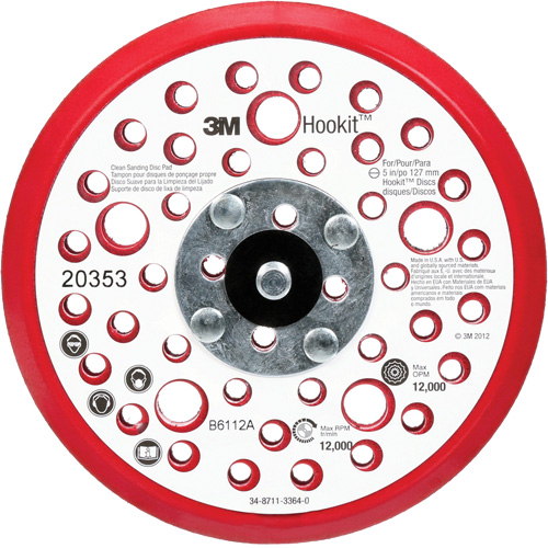 Sanding Low-Profile Disc Pad Maritime Industrial Rubber