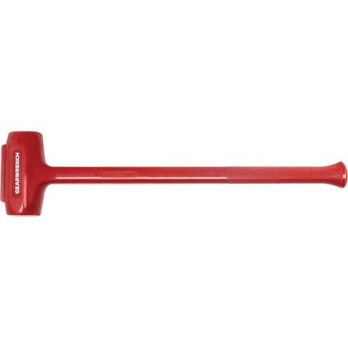 Maillet sans rebond avec t&ecirc;te de masse, 5,47 lb, Prise Lisse, 20" lo Maritime Industrial Rubber