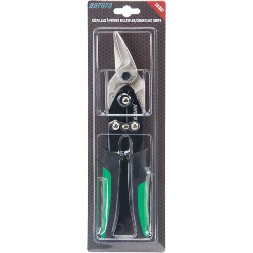 Cisailles &agrave; pivots multiples, Longueur de coupe de 1-1/8", Coupe Droite Maritime Industrial Rubber