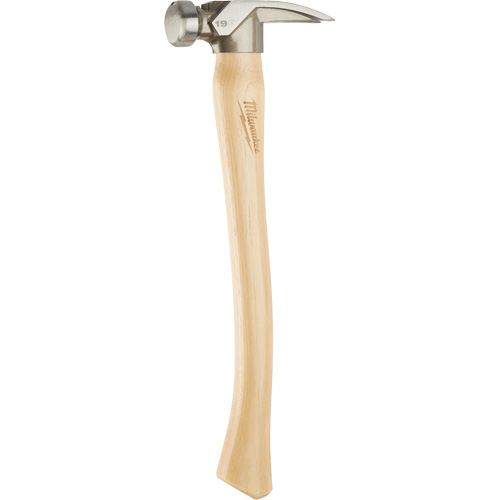 Smooth Face Framing Hammer, 19 oz., Wood Handle, 16" L Maritime Industrial Rubber