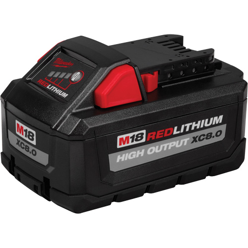Bloc-pile M18 Redlithium High Output XC8.0, Lithium-ion, 18 V, 8,0 Ah Maritime Industrial Rubber