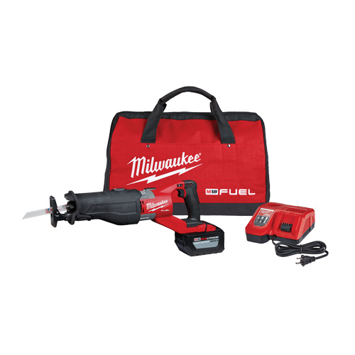 Ensemble de scie alternative M18 Fuel Super Sawzall, 18 V, Lithium-ion Bloc-pile, 0-3000 coups/min Maritime Industrial Rubber