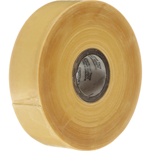 Scotch&reg; Electrical Insulating Varnished Cambric Tape 2510, 25.4 mm (1") x 33 m (108'), Yellow Maritime Industrial Rubber
