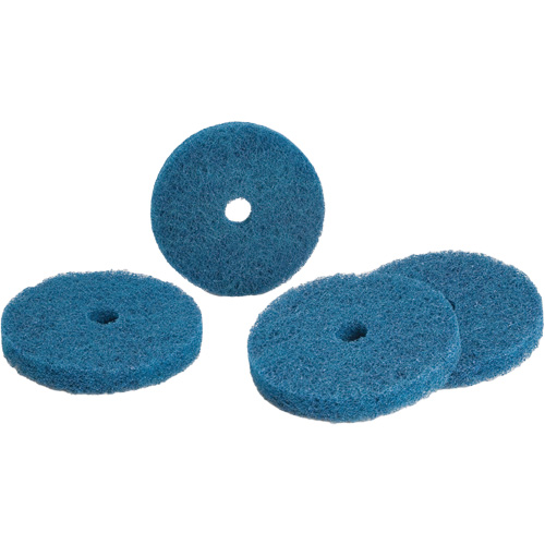 Standard Abrasives Buff and Blend HS-F Disc, 4" Dia., Medium Grit, Aluminum Oxide Maritime Industrial Rubber