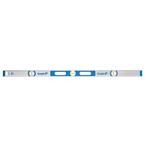 Level, I-Beam, 48" L, Aluminum, 3, Non-Magnetic Maritime Industrial Rubber