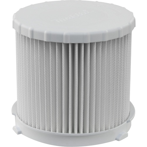 Filtre humide/sec rond, Hepa, Pour 2 gal. US Maritime Industrial Rubber