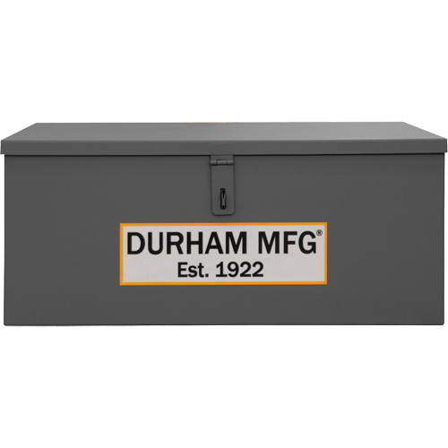 Jobsite Welder's Box, 30-11/16" x 17-3/8" x 12-3/16", Steel, Grey Maritime Industrial Rubber