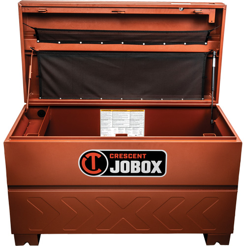 Armoire Site-Vault, 72" x 24" x 30-3/4", Acier, Orange Maritime Industrial Rubber