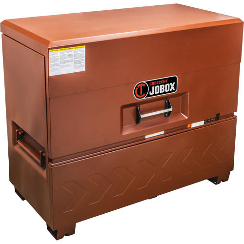 Site-Vault Piano Box, 60" W x 31" D x 39" H, Orange Maritime Industrial Rubber