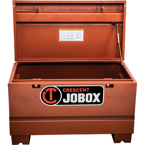 Coffre de chantier de s&eacute;rie Tradesman, 36" x 19-1/2" x 22", Acier, Orange Maritime Industrial Rubber