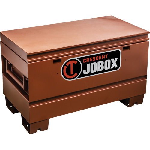 Coffre de chantier de s&eacute;rie Tradesman, 36" x 19-1/2" x 22", Acier, Orange Maritime Industrial Rubber