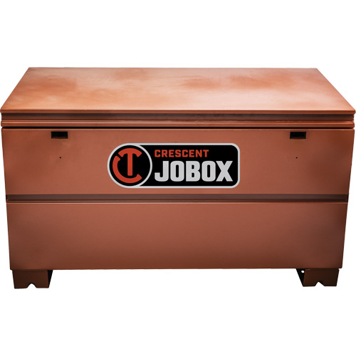 Coffre de chantier de s&eacute;rie Tradesman, 48" x 24" x 27-1/2", Acier, Orange Maritime Industrial Rubber
