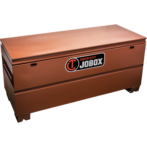 Coffre de chantier de s&eacute;rie Tradesman, 60" x 24" x 27-1/2", Acier, Orange Maritime Industrial Rubber