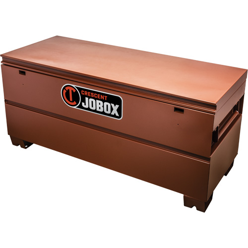 Coffre de chantier de s&eacute;rie Tradesman, 60" x 24" x 27-1/2", Acier, Orange Maritime Industrial Rubber