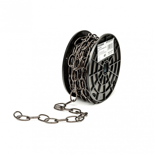 Decorator Chain, Carbon Steel, #10 x 40' (12.2 m) L, 35 lbs. (0.0175 tons) Load Capacity Maritime Industrial Rubber