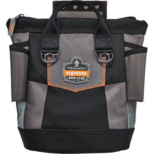 Arsenal&reg; 5517 Topped Tool Pouch, Multiple Tool Holder, Ballistic Polyester, 1 Pockets Maritime Industrial Rubber