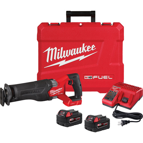 Trousse de scie alternative M18 Fuel Sawzall, 18 V, Lithium-ion Bloc-pile, 3000 coups/min Maritime Industrial Rubber