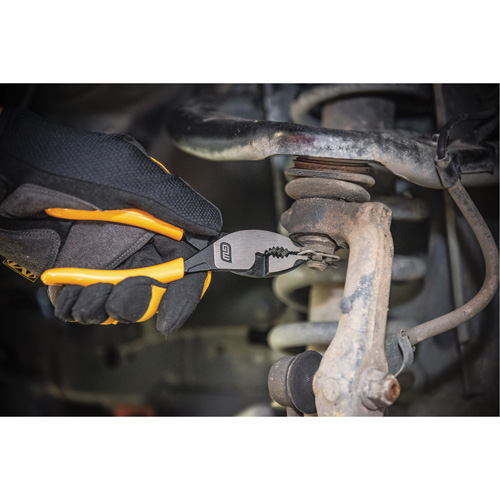 Pitbull Dipped Handle Slip Joint Pliers Maritime Industrial Rubber