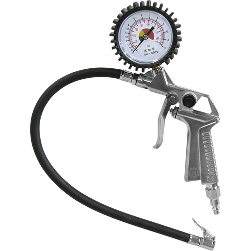 Pistolet gonfleur de pneus avec manom&egrave;tre Maritime Industrial Rubber
