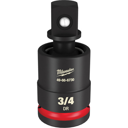 Shockwave Impact Duty Drive Universal Joint, Impact, 3/4" Drive, 3/4" Socket Maritime Industrial Rubber