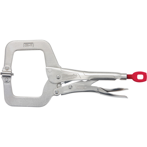 Pince en C pivotante et verrouillable, Capacit&eacute; de 11" (279 mm) Maritime Industrial Rubber