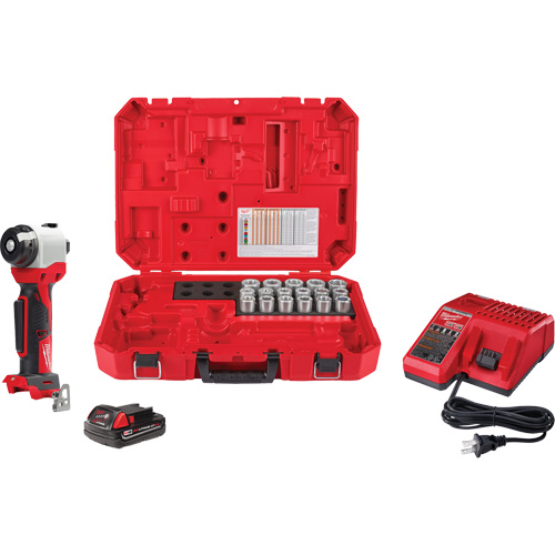 Trousse de pince &agrave; d&eacute;nuder M18 avec 17 bagues en cuivre THHN/XHHW Maritime Industrial Rubber
